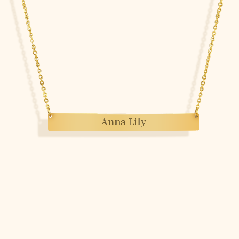 Gepersonaliseerde Naam Tag Ketting