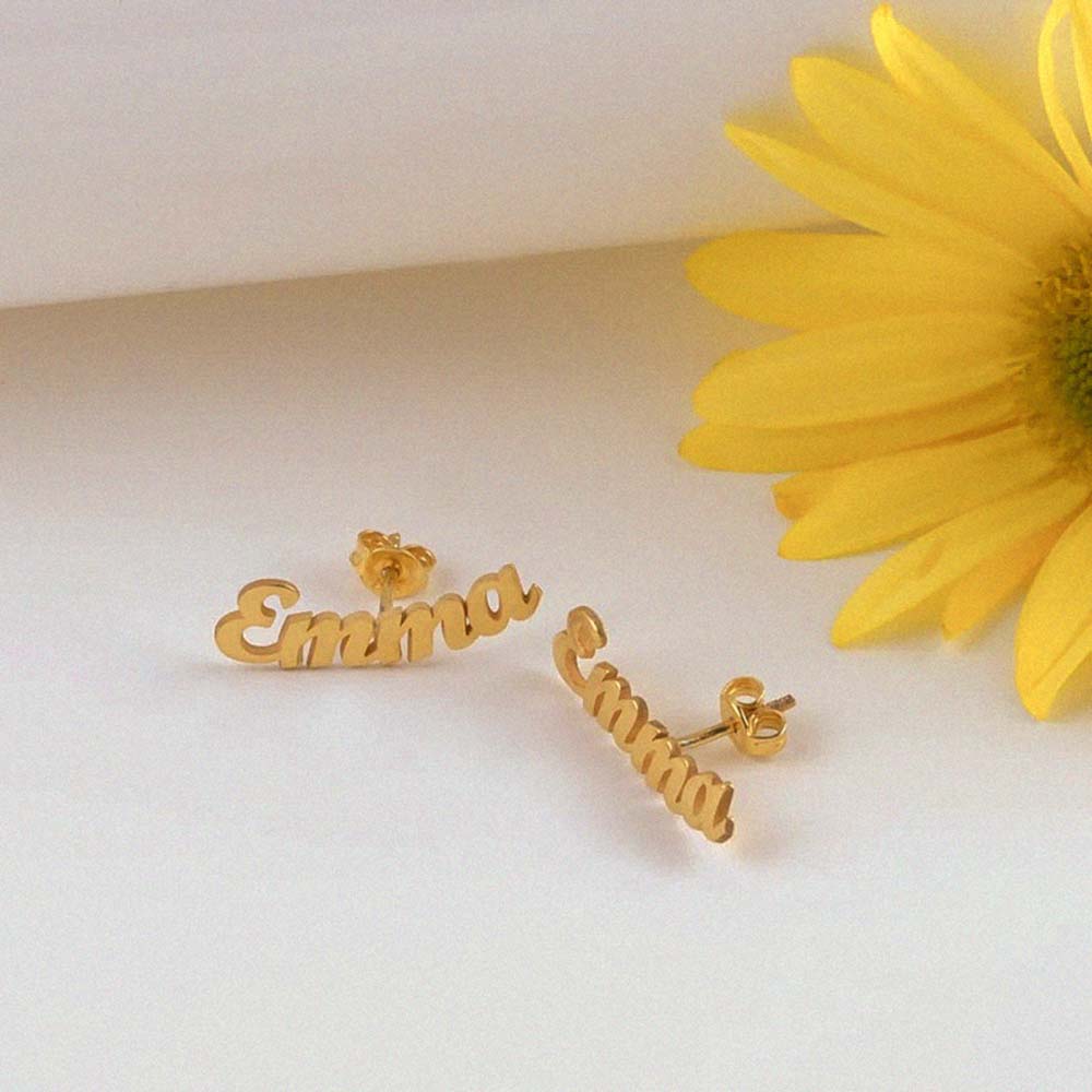 Luxe Naam Studs