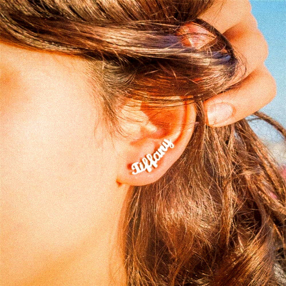 Luxe Naam Studs