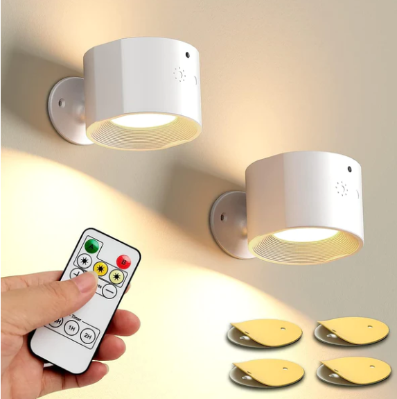 Luminosa ™ De Betoverende LED Oplaadbare Wandlamp