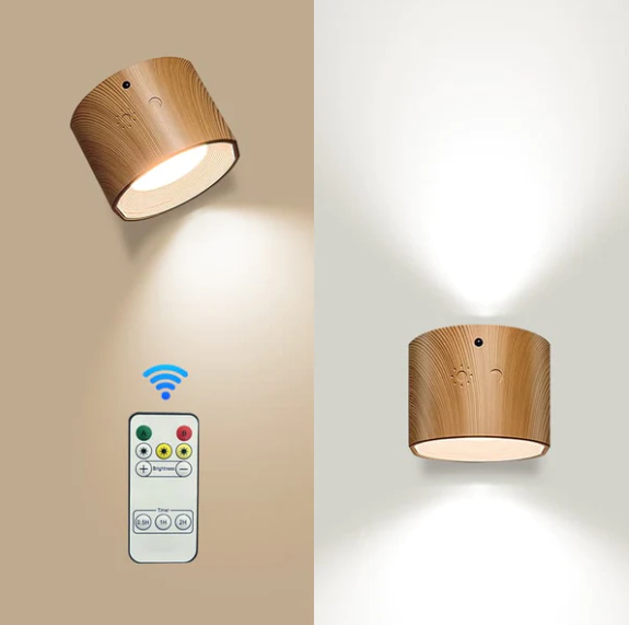 Luminosa ™ De Betoverende LED Oplaadbare Wandlamp