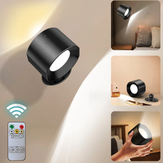 Luminosa ™ De Betoverende LED Oplaadbare Wandlamp