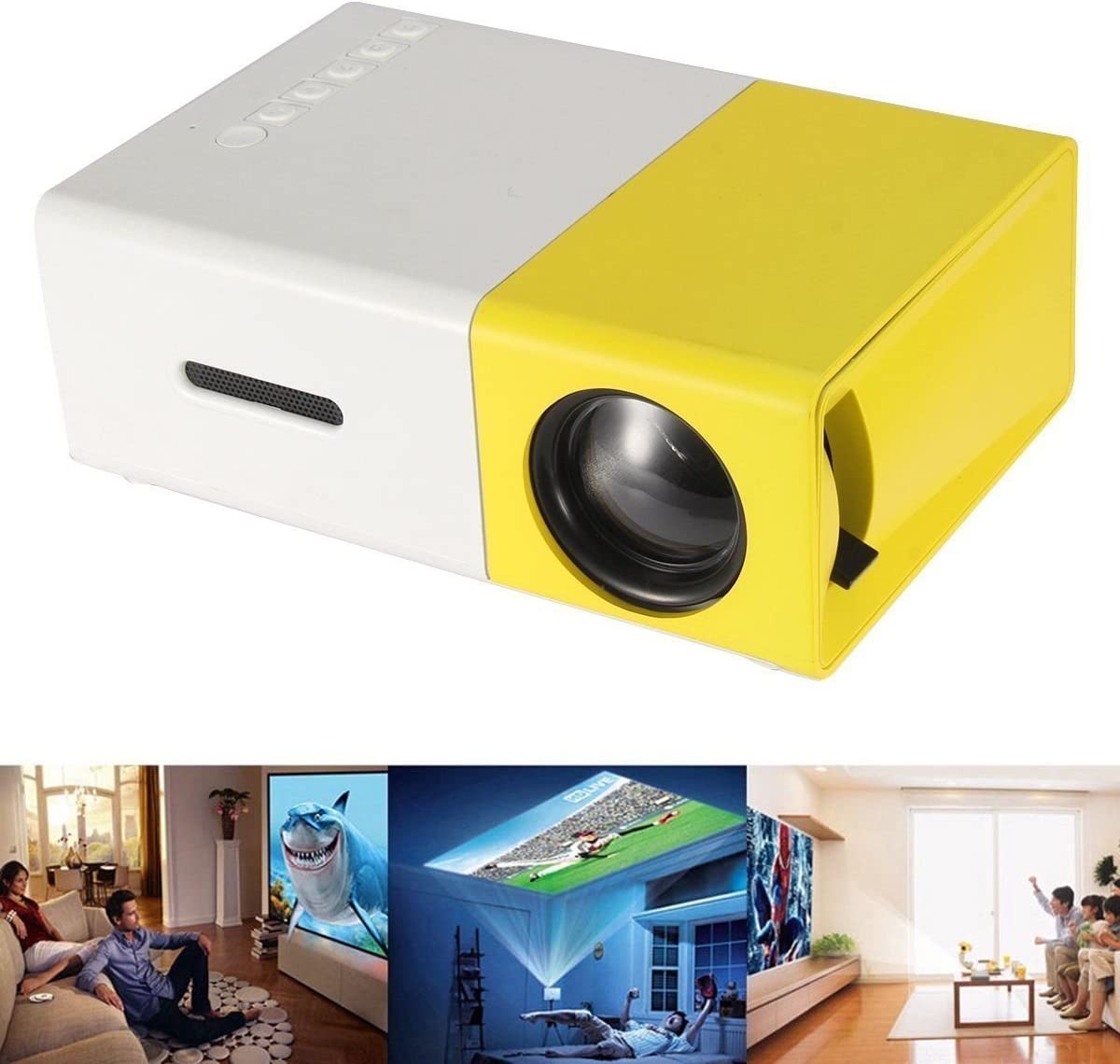 Cinehome™ Mini Projector - Creëer je eigen bioscoop