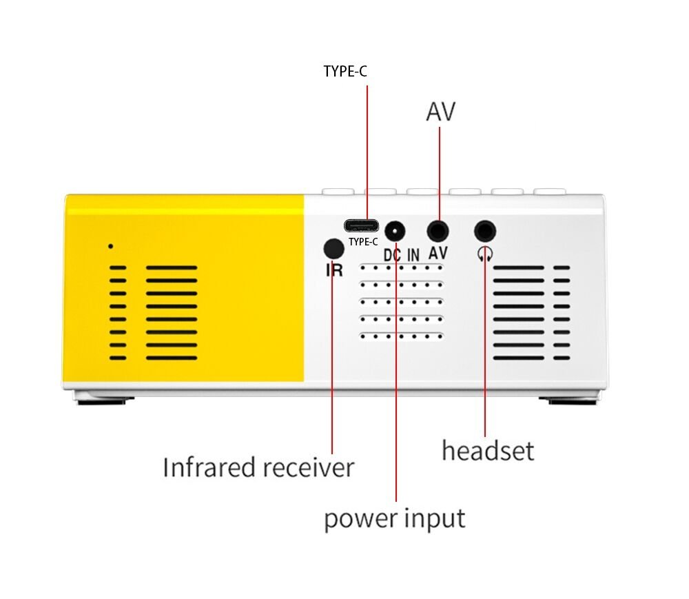 Cinehome™ Mini Projector - Creëer je eigen bioscoop